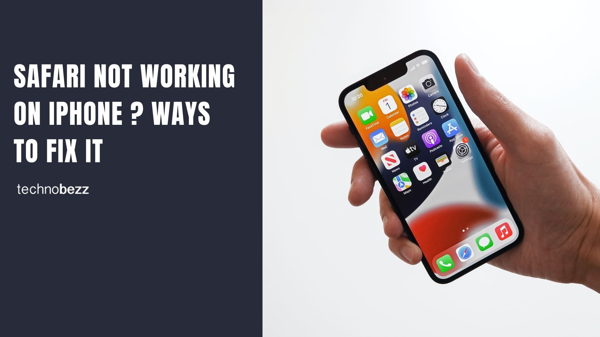 Safari Not Working On iPhone ? 7 Ways To Fix It!