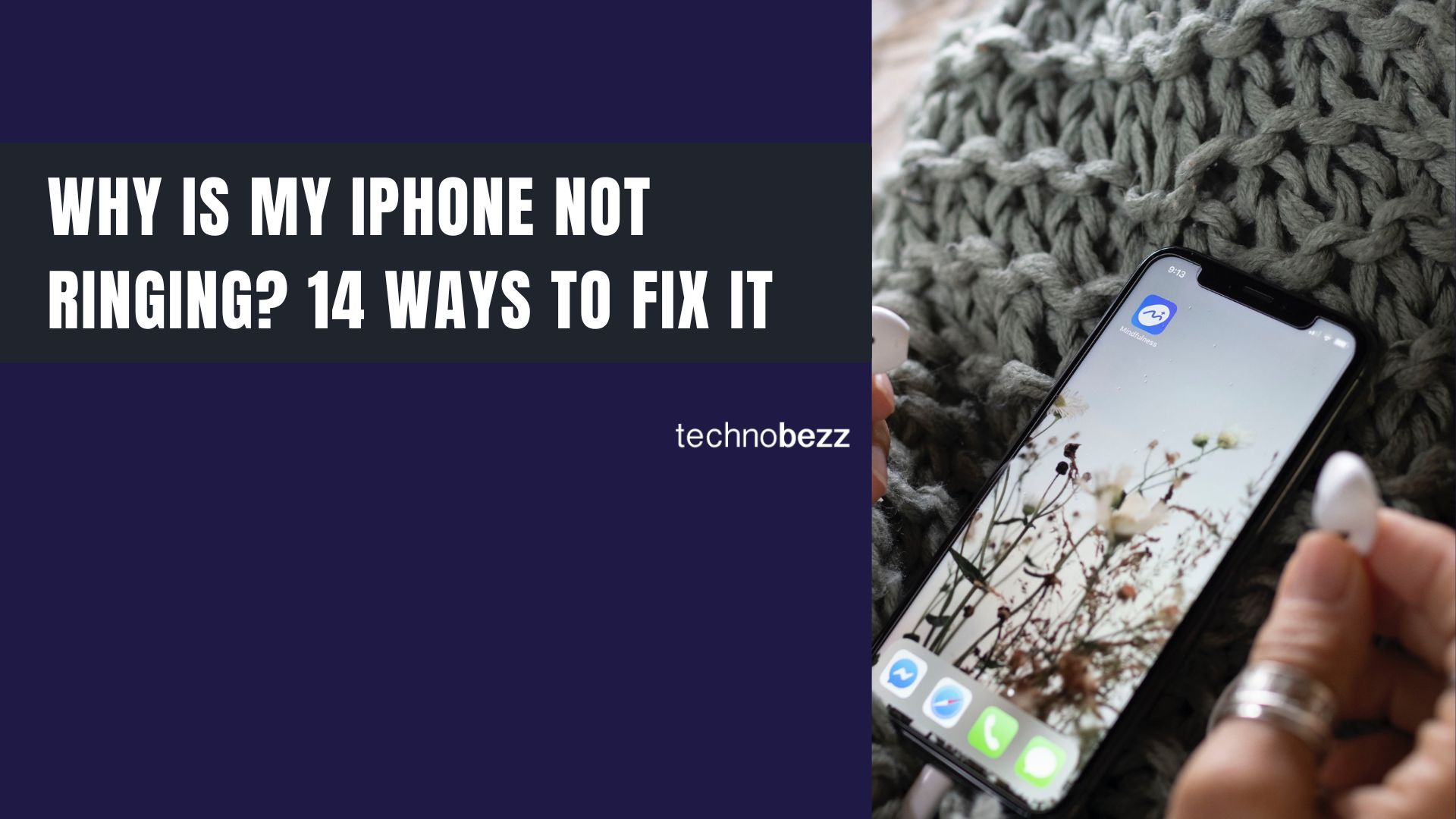 Why is my iPhone not ringing? 14 Ways to Fix it