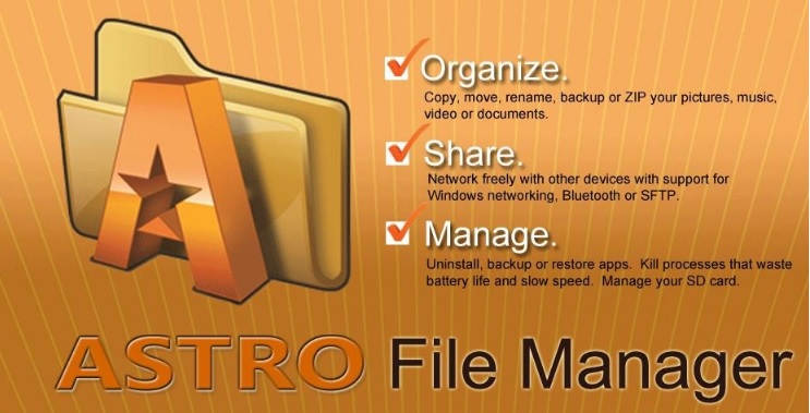 Astro File manager