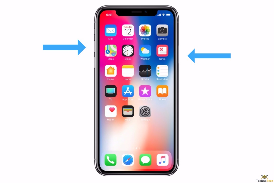 how to take a screenshot on iPhone X