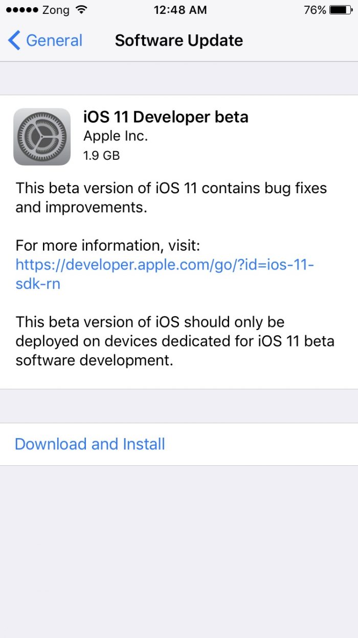 how to install iOS 11 public beta