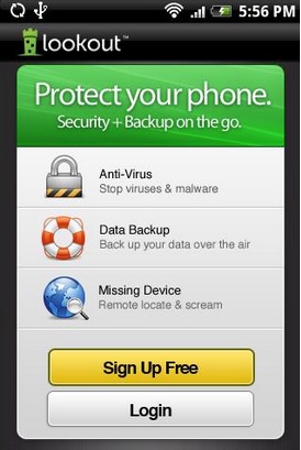 Lookout mobile