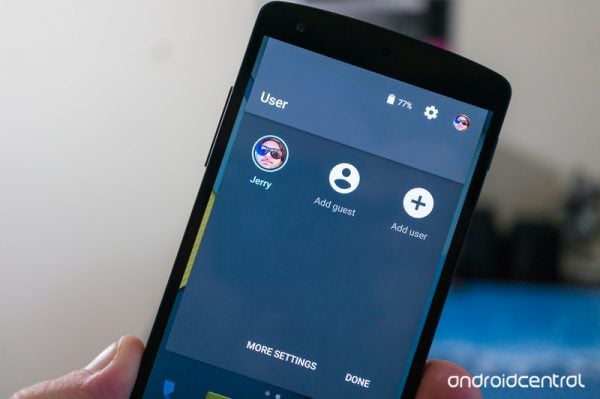 android l multiple users