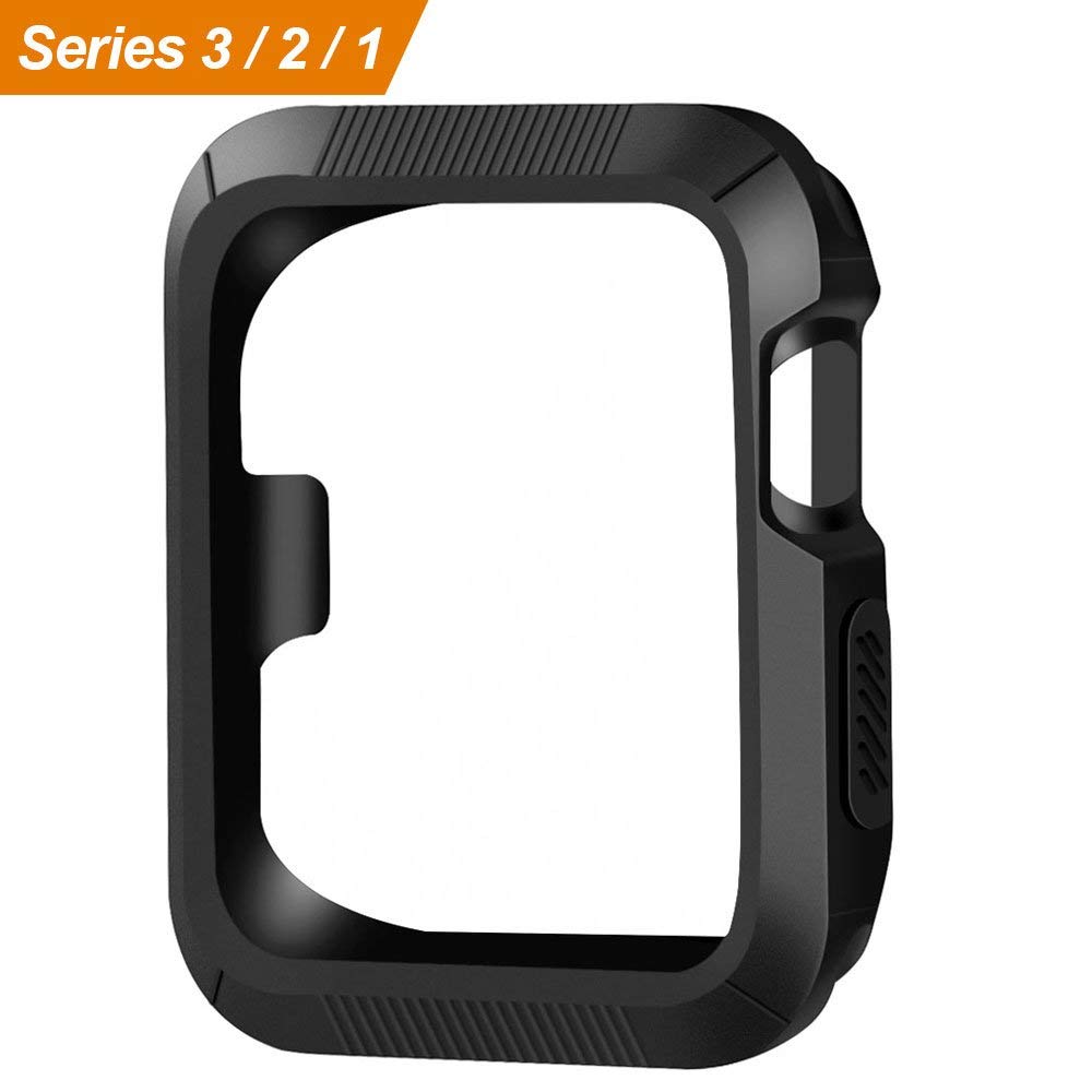 Ouluoqui Shockproof Apple Watch Bumper