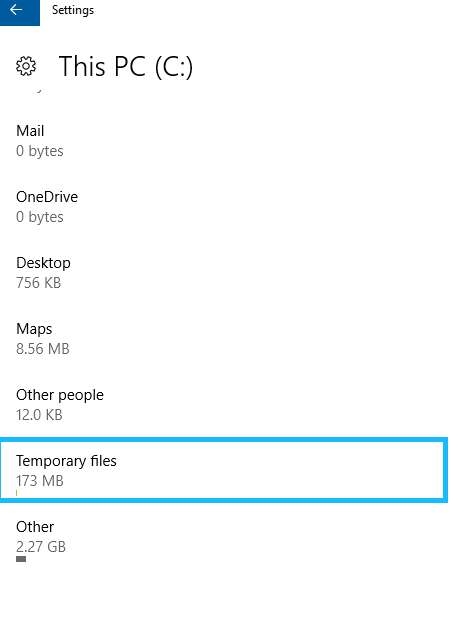 how to delete temporary files in Windows 10
