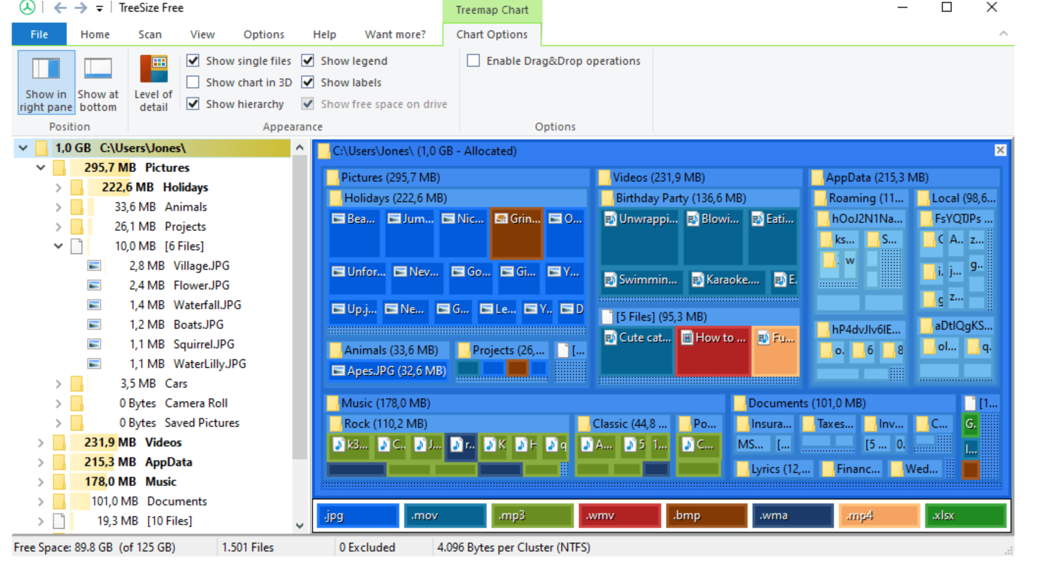 TreeSize Free